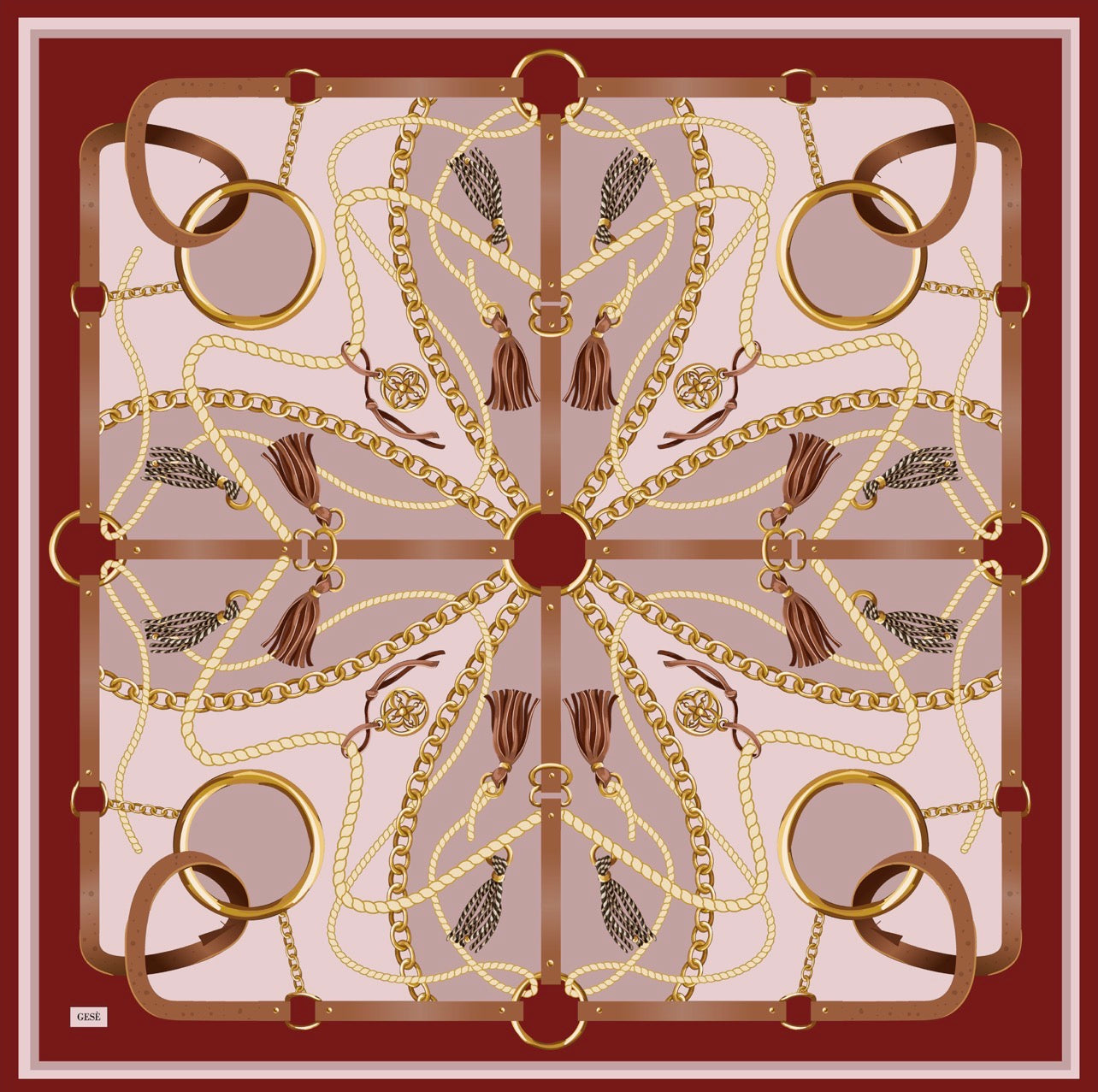 GESÈ Twill-Eşarp Zincir