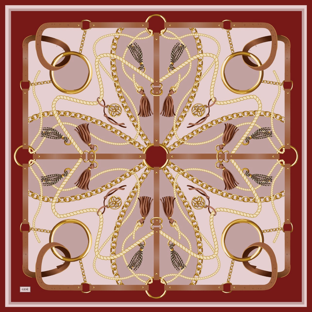 GESÈ Twill-Eşarp Zincir